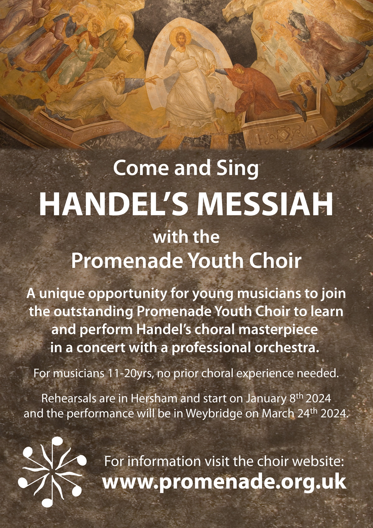 Promenade Youth Messiah flyer