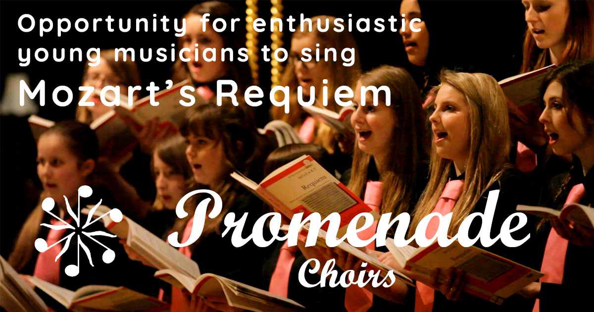 Promenade Choirs concert poster